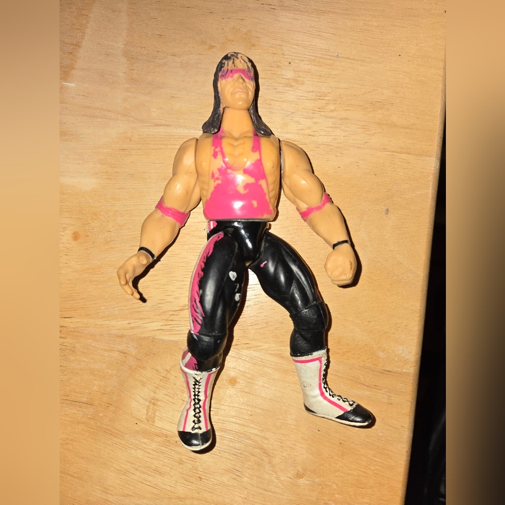 WWE Bret The Hitman Hart Superstars Series 2 Loose Wrestling Action Figure Jakks